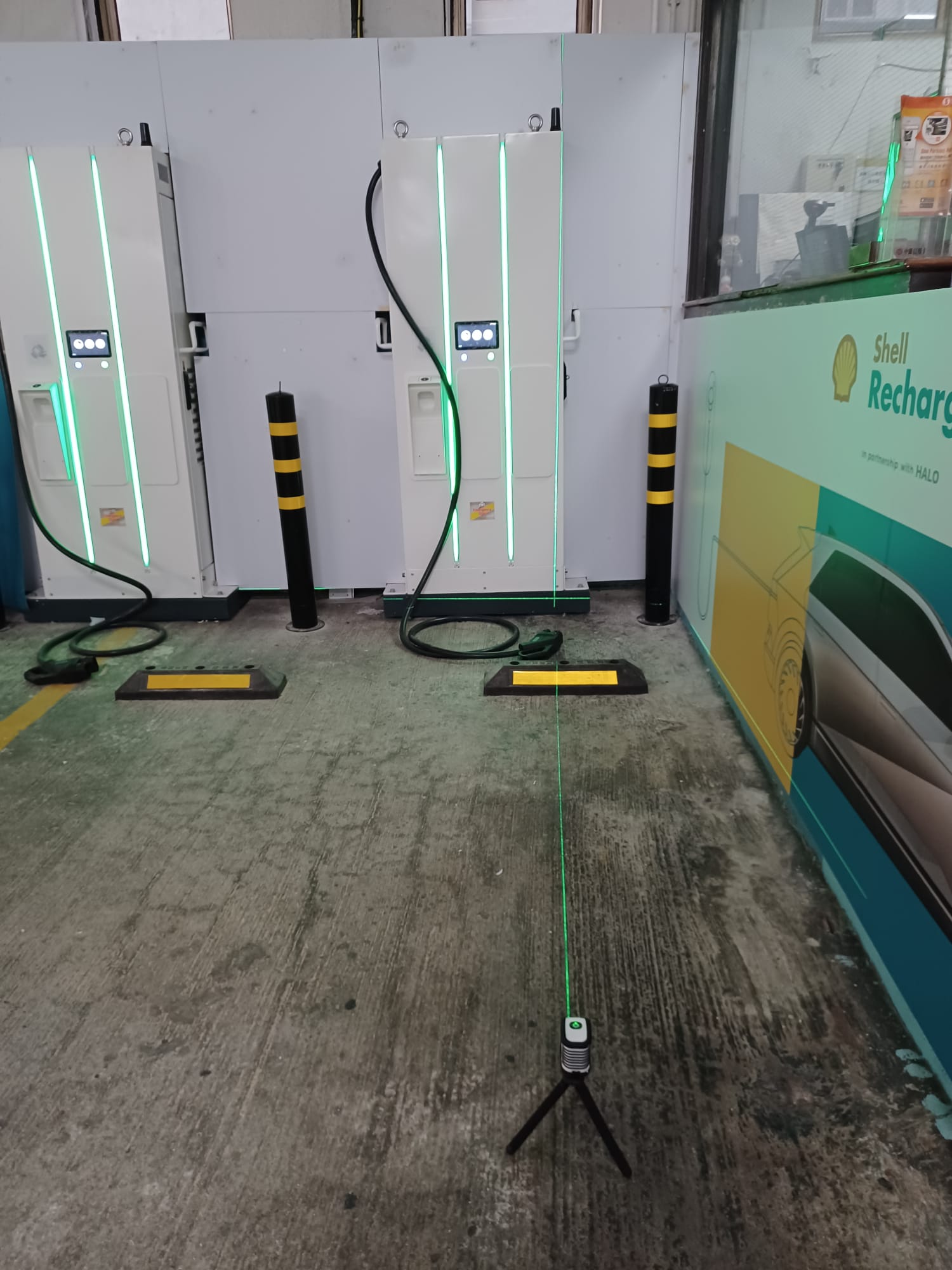 EV 叉電站安裝及佈置