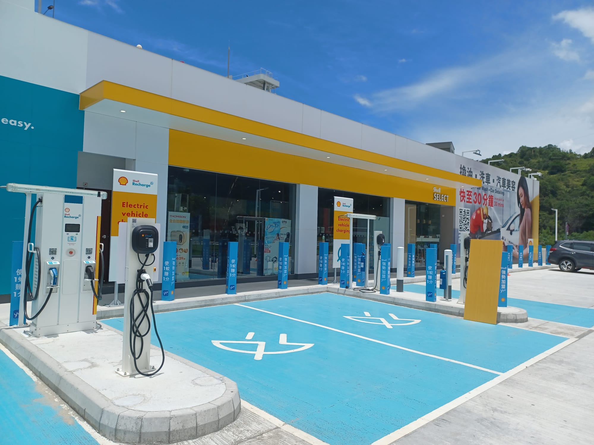 地面車位油油及佈置